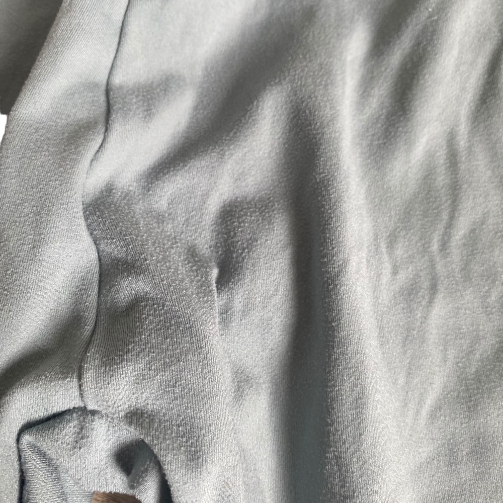Gymshark Laser Cut Tights BLUE gray smooth airbrush effect size M medium - Picture 11 of 12
